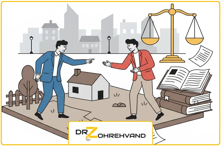 بند اول | دعاوی مزاحمت ملکی